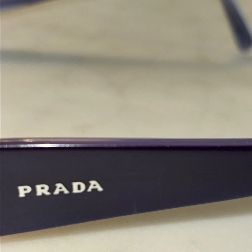 PRADA Women’s PRESCRIPTION GLASSES Rectangle Frames Dark Purple Tortoise Shell 💜